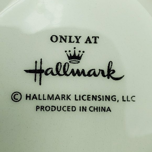 Hallmark Nesting Ceramic Measuring Cups Bowls Embossed Snowflake Handles - Picture 4 of 7